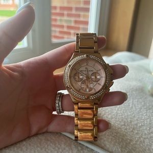 Excellent condition Michael Kors rose gold watch